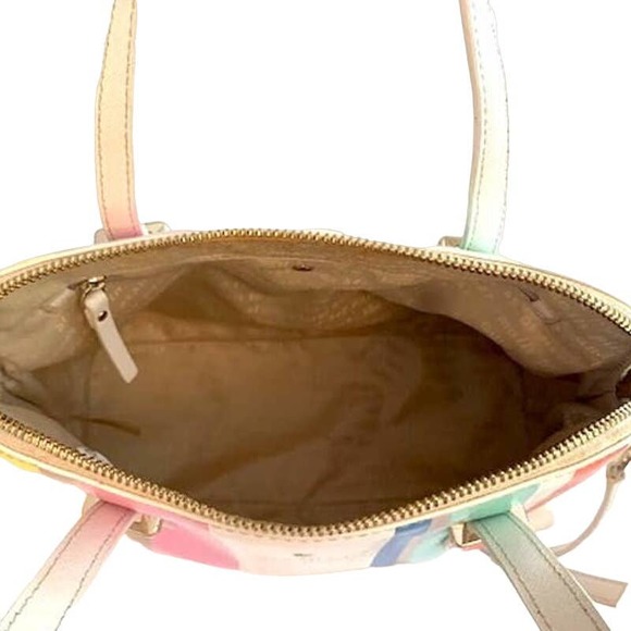 Kate Spade Cedar Street Multi Stripe Maise Satchel Crossbody - Picture 8 of 10